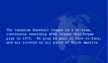 Welcome to the CBL.